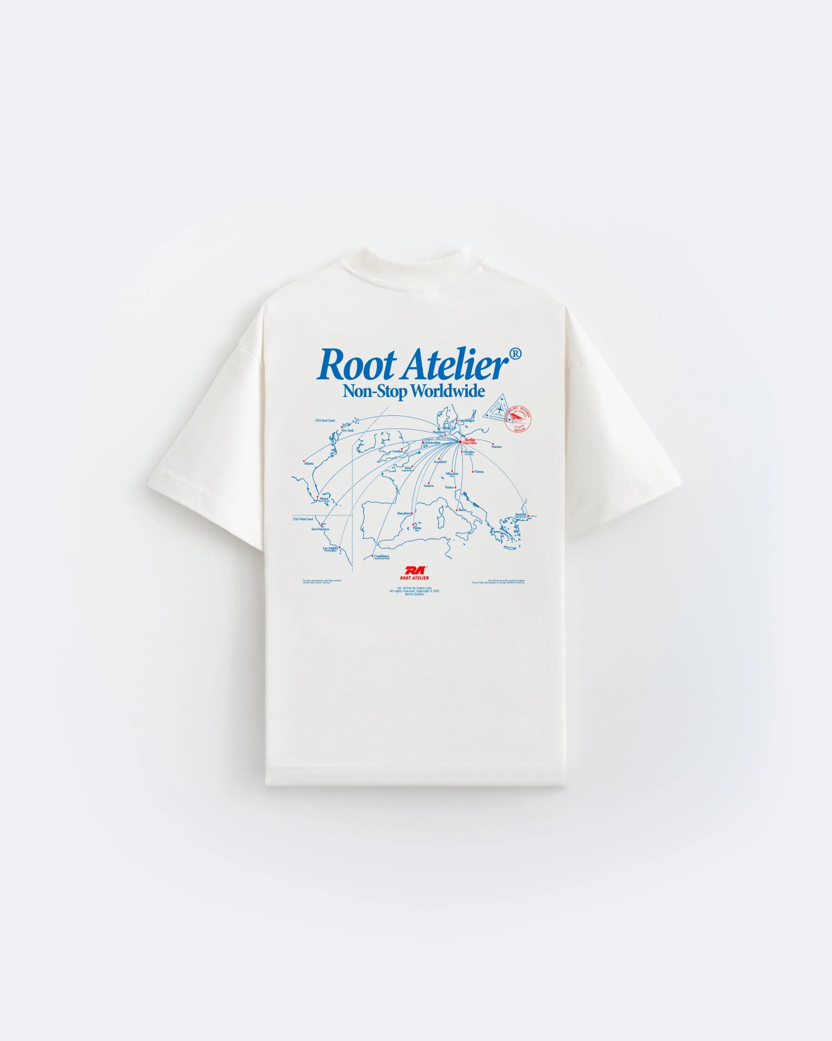 RA Destinations Cream Tee - Root Atelier™ by Eugen Lods