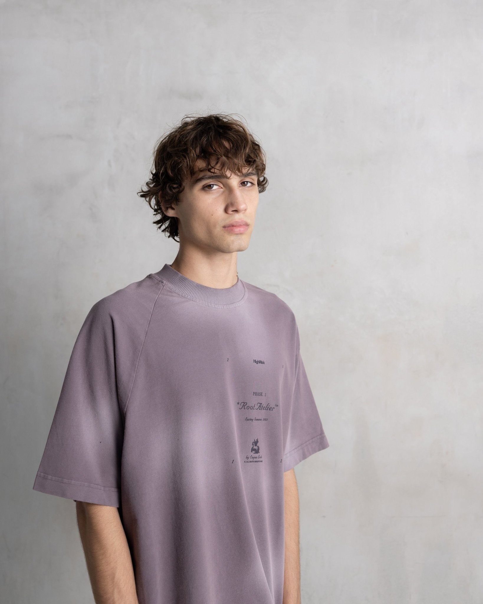 Root Source Tee Purple - Root Atelier™ by Eugen Lods