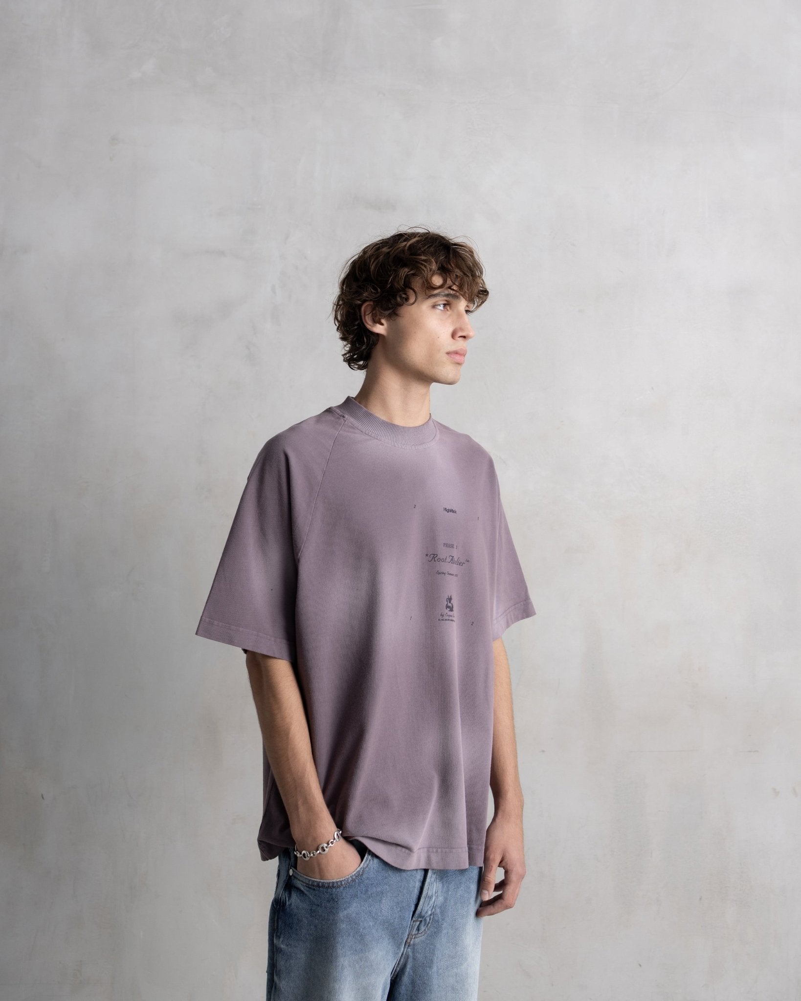 Root Source Tee Purple - Root Atelier™ by Eugen Lods